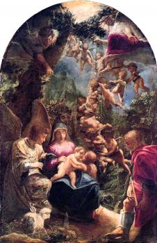 亞儅 埃爾斯海默 Holy Family with St John the Baptist 亞儅 埃爾斯海默 Holy Family with St John the Baptist